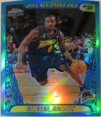 Gilbert Arenas [Refractor] #157 Basketball Cards 2001 Topps Chrome Prices