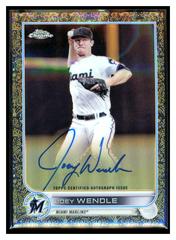 Joey Wendle Baseball Cards 2022 Topps Gilded Collection Chrome Gold Etch Autographs Prices