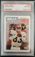 Andre Reed Football Cards 1987 Topps Prices