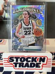 Caitlin Clark #EG-3 Basketball Cards 2023 Bowman Best University Elements of the Game Prices