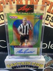 Alan Shearer [Green] Soccer Cards 2022 Leaf Vivid Autographs Prices