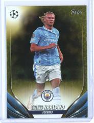 Erling Haaland [Inferno Foil Starball] Soccer Cards 2023 Topps UEFA Club Prices