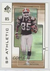 Kevin Johnson Football Cards 2000 SP Authentic Athletic Prices