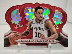 DeMar DeRozan [Crystal Red] #107 Basketball Cards 2018 Panini Crown Royale Prices
