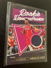 Zion Williamson #RR-ZWL Basketball Cards 2021 Panini Hoops Rookie Remembrance Prices
