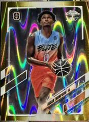 Ausar Thompson [Gold RayWave Refractor] Basketball Cards 2021 Topps Chrome OTE Overtime Elite Prices