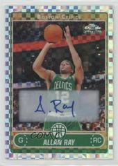 Allan Ray [Xfractor Autograph] #191 Basketball Cards 2006 Topps Chrome Prices
