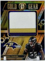 Terrell Suggs [Prime] #GG-4 Football Cards 2018 Panini Gold Standard Gear Prices