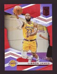 LeBron James [Aspirations] Basketball Cards 2019 Panini Donruss Elite Prices