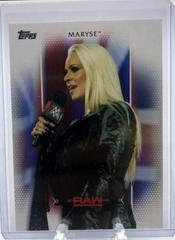 Maryse Wrestling Cards 2017 Topps WWE Women's Division Prices