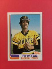 Pascual Perez [No Position on Front] Baseball Cards 1982 Topps Prices