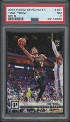 Trae Young [Gold] #131 Basketball Cards 2018 Panini Chronicles Prices