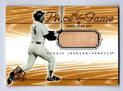 Reggie Jackson #ReJ Baseball Cards 2001 SP Game Bat Piece of the Game Prices