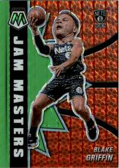 Blake Griffin [Green Fluorescent] #2 Basketball Cards 2020 Panini Mosaic Jam Masters Prices