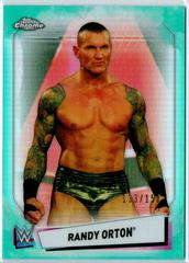 Randy Orton [Aqua Refractor] Wrestling Cards 2021 Topps Chrome WWE Prices