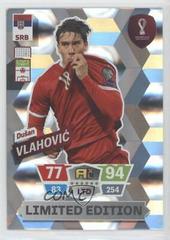 Dusan Vlahovic Soccer Cards 2022 Panini Adrenalyn XL FIFA World Cup Qatar Limited Edition Prices