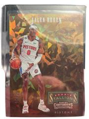 Jalen Duren [Cracked Ice] #11 Basketball Cards 2022 Panini Contenders Rookie Stallions Prices