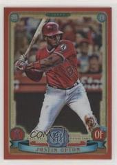 Justin Upton [Red] #36 Baseball Cards 2019 Topps Gypsy Queen Chrome Prices