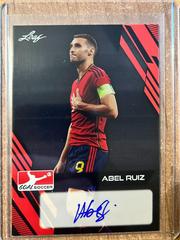 Abel Ruiz #BA-AR2 Soccer Cards 2023 Leaf Goal Autographs Prices