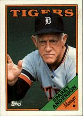Sparky Anderson #14 Baseball Cards 1988 Topps Prices