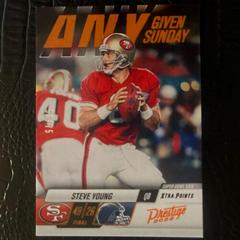 Steve Young [Orange] Football Cards 2022 Panini Prestige Any Given Sunday Prices