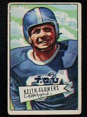 Keith Flowers #115 Football Cards 1952 Bowman Large Prices