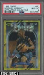Stephon Marbury [Refractor w Coating] #287 Basketball Cards 1996 Finest Prices