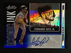 Fernando Tatis Jr. [Spectrum Blue] Baseball Cards 2022 Panini Absolute Iconic Ink Autographs Prices
