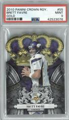 Brett Favre [Gold] Football Cards 2010 Panini Crown Royale Prices