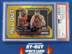 Michael Bisping [Gold] #19 Ufc Cards 2023 Panini Prizm UFC All Out Prices