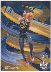 Tyrese Haliburton [Amethyst] #12 Basketball Cards 2022 Panini Court Kings Modern Strokes Prices