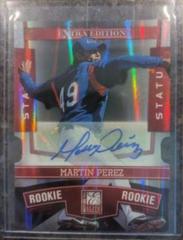 Martin Perez [Signature Status] Baseball Cards 2010 Donruss Elite Extra Edition Prices