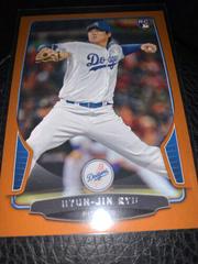 Hyun Jin Ryu [Orange] Baseball Cards 2013 Bowman Prices