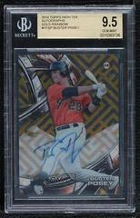 Buster Posey [Gold Rainbow Diffractor] #HT-BP Baseball Cards 2016 Topps High Tek Autograph Prices