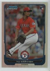 YU Darvish [Refractor] #50 Baseball Cards 2012 Bowman Chrome Draft Prices
