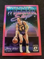Jerry West [Pink] Basketball Cards 2018 Panini Donruss Optic Winner Stays Prices