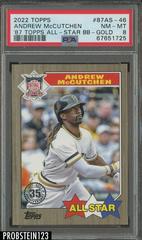 Andrew McCutchen [Gold] #T87-24 Baseball Cards 2022 Topps 1987 Prices