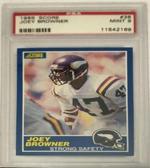 Joey Browner #38 Football Cards 1989 Panini Score Prices