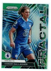 Conor Gallagher [Green] Soccer Cards 2022 Panini Prizm Premier League Fractal Prices