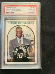 David Robinson [5th Anniversary] #DR1 Basketball Cards 1993 Hoops Prices