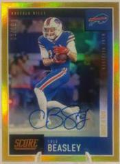Cole Beasley [Gold] Football Cards 2020 Panini Score Prices