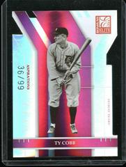 Ty Cobb [Aspirations] Baseball Cards 2004 Donruss Elite Prices