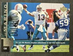 Dan Marino [Game Dated Foil] #141 Football Cards 1997 Upper Deck Prices