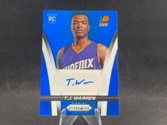 T.J. Warren [Red Prizm] Basketball Cards 2014 Panini Prizm Rookie Autographs Blue Prices