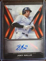 Joey Gallo #TJA-JG Baseball Cards 2022 Topps Japan Edition Autograph Prices