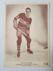 Paul Haynes Hockey Cards 1940 O-Pee-Chee V301-2 Prices