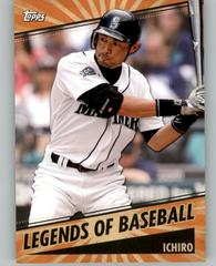 Ichiro Baseball Cards 2021 Topps Opening Day Legends of Baseball Prices