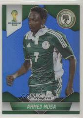 Ahmed Musa [Blue Prizm] Soccer Cards 2014 Panini Prizm World Cup Prices