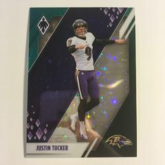 Justin Tucker [Celestial] Football Cards 2021 Panini Phoenix Prices