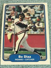 Bo Diaz #364 Baseball Cards 1982 Fleer Prices